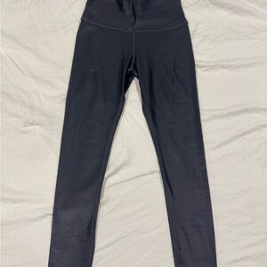 ALO Yoga Charcoal Leggings air brush